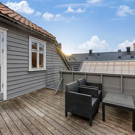 Roof Terrace 3br - Unesco Bryggen And Floien Apartamento Bergen