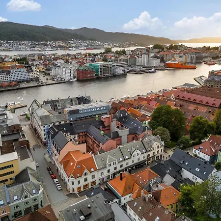 Roof Terrace 3br - Unesco Bryggen And Floien Bergen